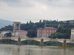 River Arno from Ponte Vecchio